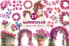 Bougainvillea Flower Clipart Bundle