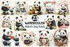 Mother's Day Panda Clipart Bundle