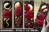 Roses And Flowers Bookmark