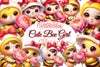 Cute Bee Clipart Bundle 2