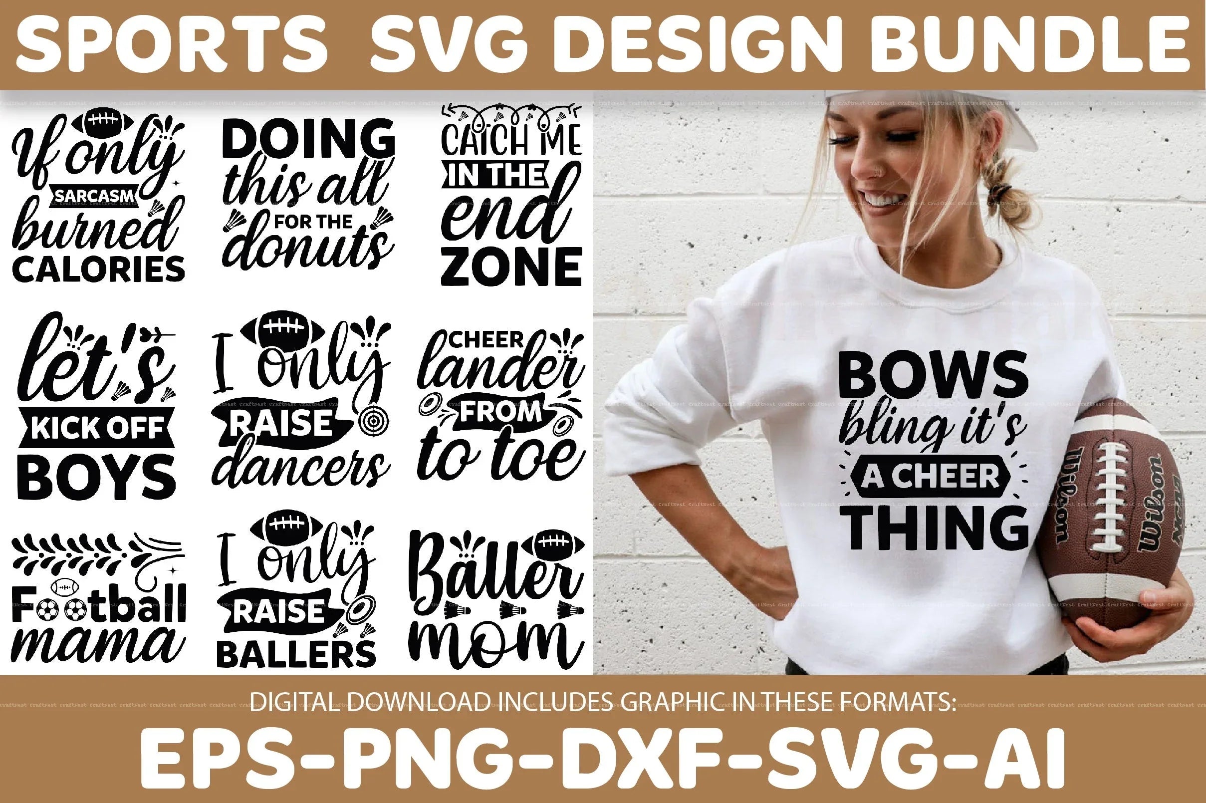 Sports Design SVG Bundle