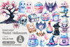 Pastel Halloween Clipart Bundle 5