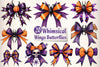 Halloween Bow Ribbon Clipart Bundle