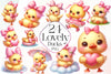 Lovely Ducks Clipart Bundle
