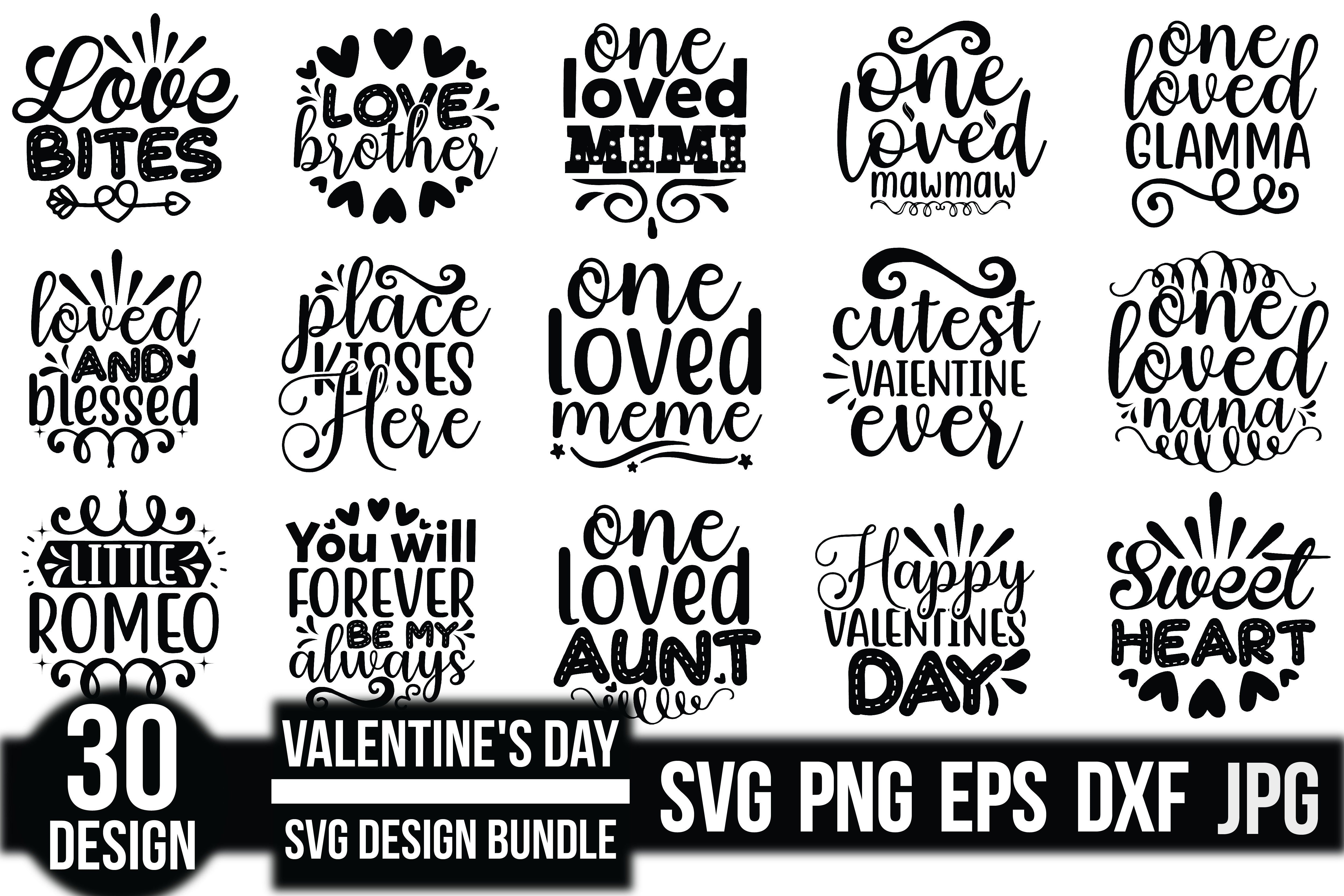Valentine's Day SVG Bundle 21