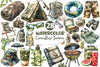 Camouflage Summer Elements Clipart Bundle 2