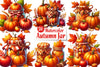 Autumn Jar Clipart Bundle