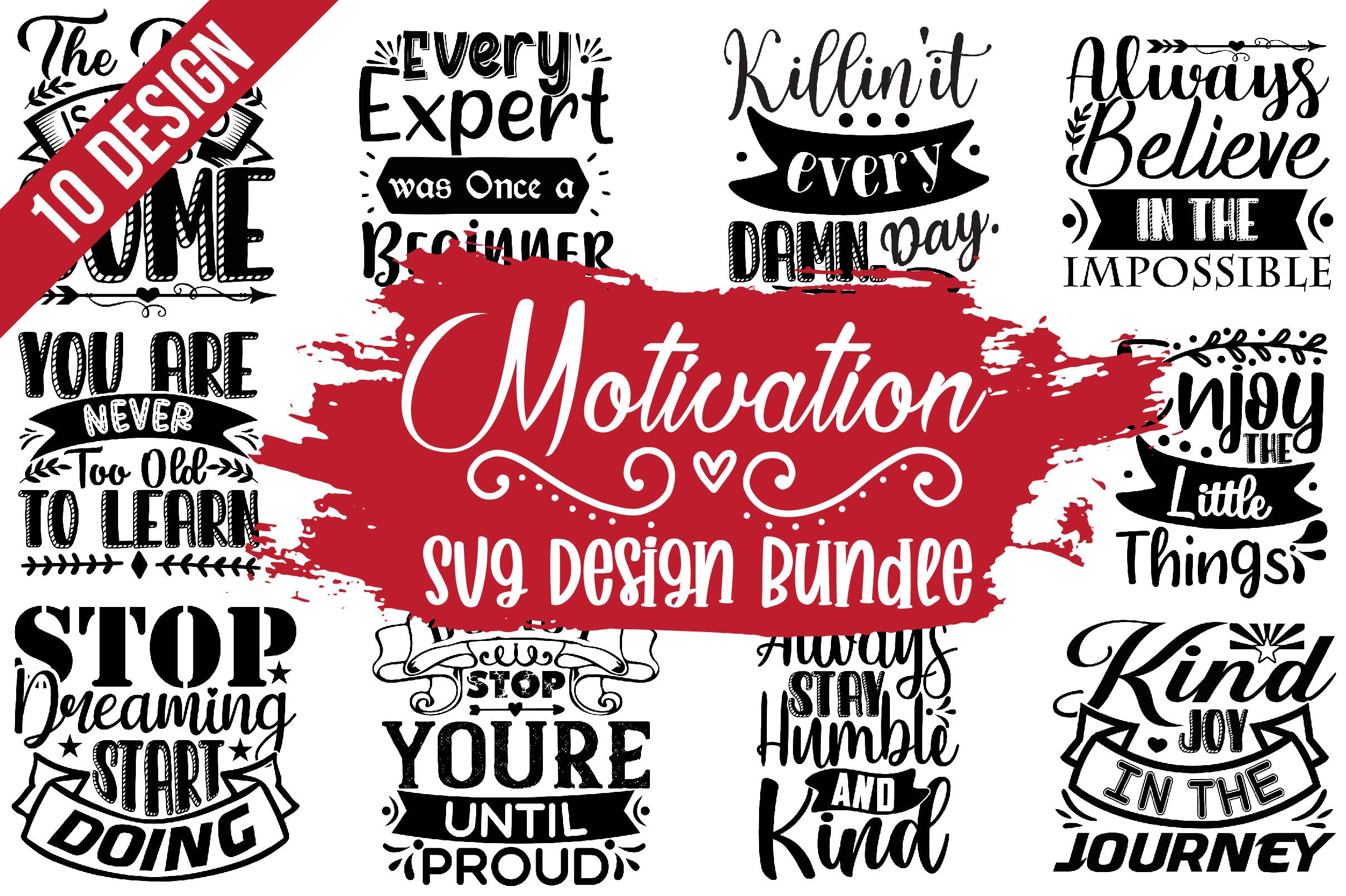 Motivation SVG Bundle