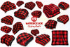 Christmas Blanket Clipart Bundle