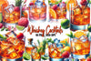 Whiskey Cocktails Clipart Bundle