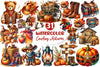 Cowboy Autumn Clipart Bundle 4