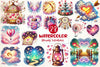 Dreamy Valentines Day Clipart Bundle