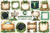 St Patricks Day Signs Clipart Bundle