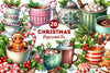 Peppermint Tea Clipart Bundle