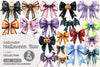 Halloween Coquette Bow Clipart Bundle 4