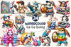 Hip Hop Bunny Easter Urban Clipart Bundle