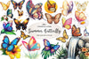Summer Butterfly Clipart Bundle 2