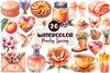 Peachy Spring Clipart Bundle