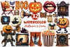 Vintage Halloween Cinema Clipart Bundle