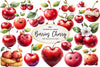 Cherry Fruit Berries Cherry Clipart Bundle