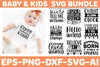 Baby & Kids SVG Bundle 1