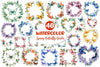 Spring Butterfly Border Clipart Bundle 2