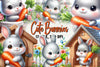 Bunny Bunnies Rabbit Clipart Bundle