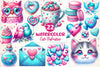 Cute Valentine Clipart Bundle