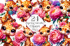 Giraffe Spring Flowers Clipart Bundle 1