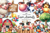 Cute On The Farm On The Animals Clipart Bundle