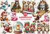 Christmas Christmas Black Girl Clipart Bundle 2