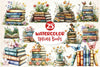 Spring Books Clipart Bundle 3