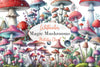 Magic Mushrooms Clipart Bundle