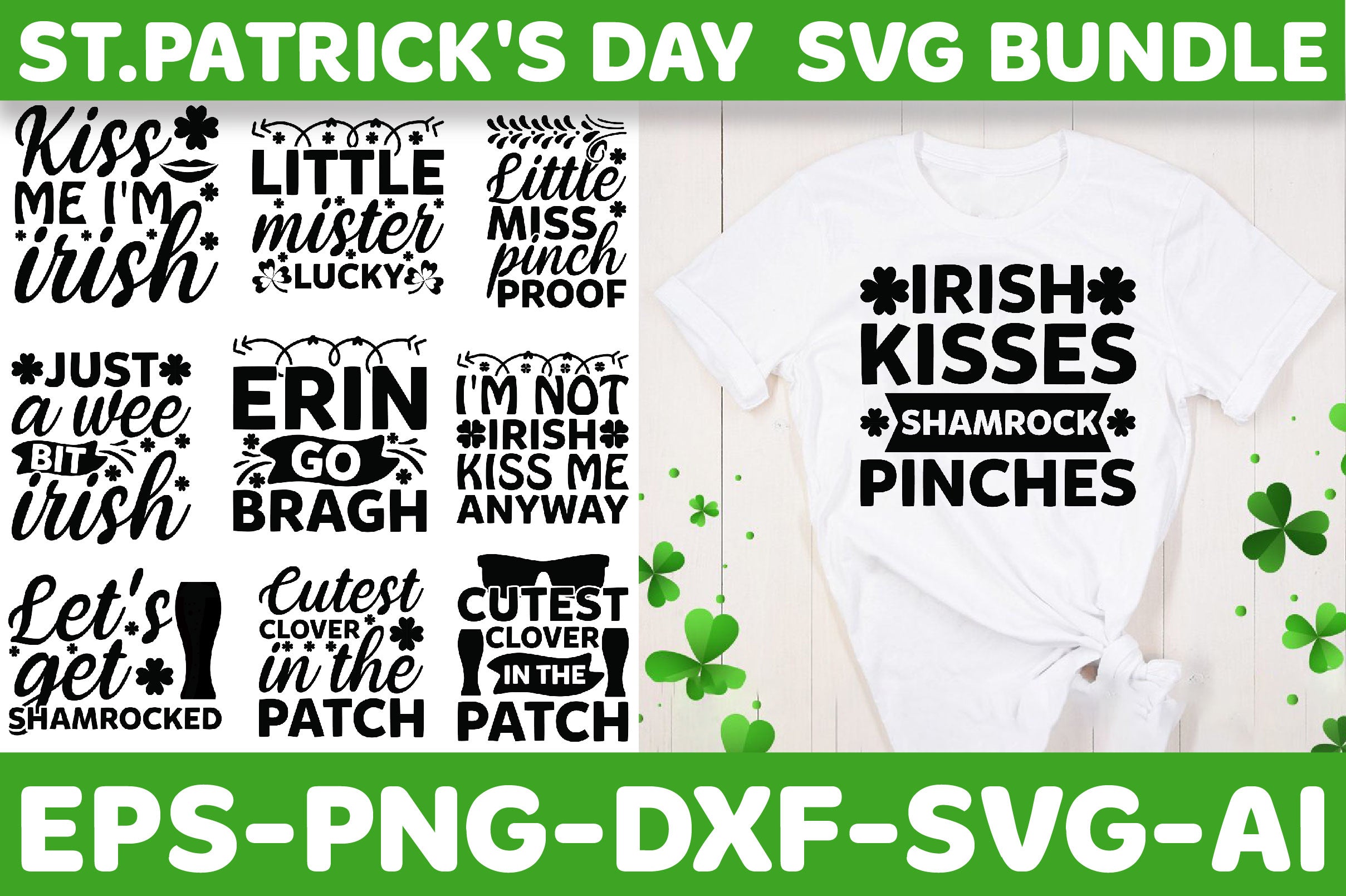 St Patrick's Day SVG Bundle 5