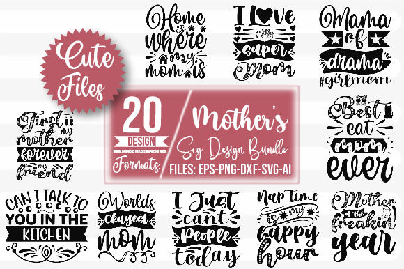 Mother's SVG Bundle