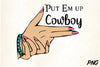 Put 'Em Up Cowboy Clipart Bundle