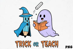 Trick Or Teach Halloween Clipart Bundle - CraftNest - Digital Crafting and Art