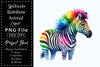 Rainbow Animals Clipart Bundle
