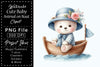 Cute Baby Animals Boat Clipart Bundle