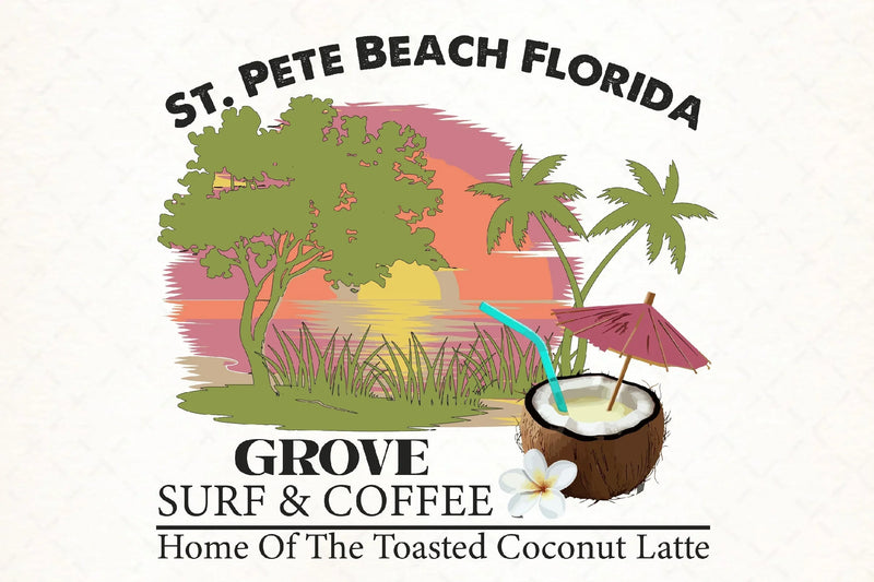 Surf & Coffee T Shirt Design Bundle - CraftNest - Digital Crafting and Art