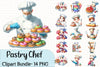 Pastry Chef Clipart Bundle