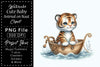 Cute Baby Animals Boat Clipart Bundle