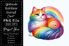 Rainbow Animals Clipart Set