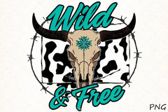 Wild Bull Head Western Clipart Bundle - CraftNest - Digital Crafting and Art