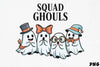 Squad Ghouls Ghost Clipart Bundle