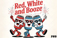 Patriotic Party Cans Clipart Bundle - CraftNest - Digital Crafting and Art