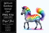 Rainbow Animals Clipart Bundle