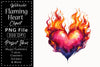 Flaming Heart Clipart Bundle