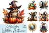 Witch Autumn Clipart Bundle
