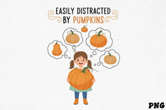 Easily Distracted Pumpkins Clipart Bundle - CraftNest - Digital Crafting and Art